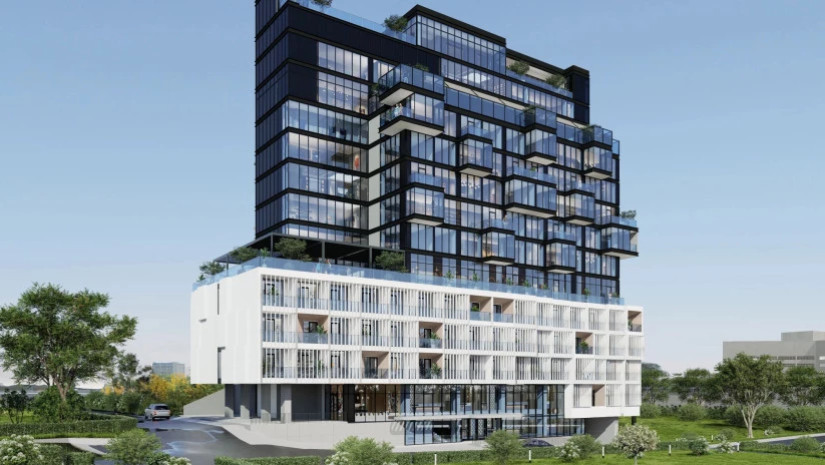 "The Park Inn by Radisson hotel is set to be completed in three years – – what does the revised project look like?